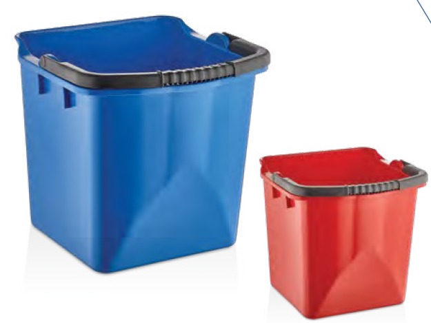 Galeata pentru carucior de curatenie profesional  culoare albastra  25L